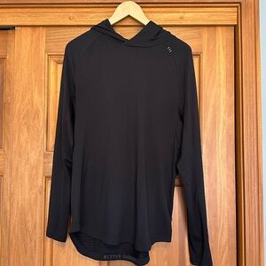 Black Long Sleeve Hoodie